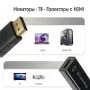 Перехідник HDMI F to DisplayPort M 4K30Hz black ColorWay (CW-AD-DPHD) зображення 10