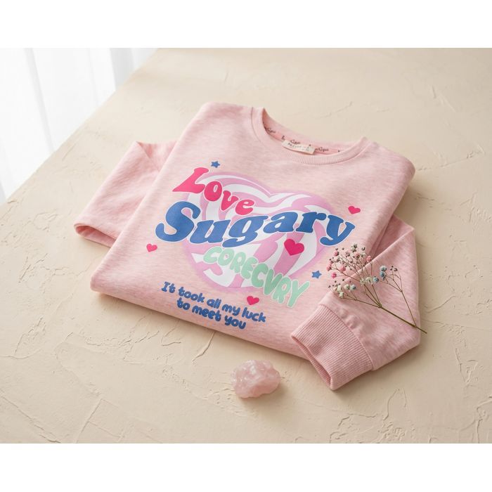 Кофта детская Breeze с сердцем (17957-140G-peach) изображение 5