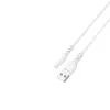 Дата кабель USB 2.0 AM to Lightning 1.0m 2.4A white Grand-X (PL-05W) изображение 3