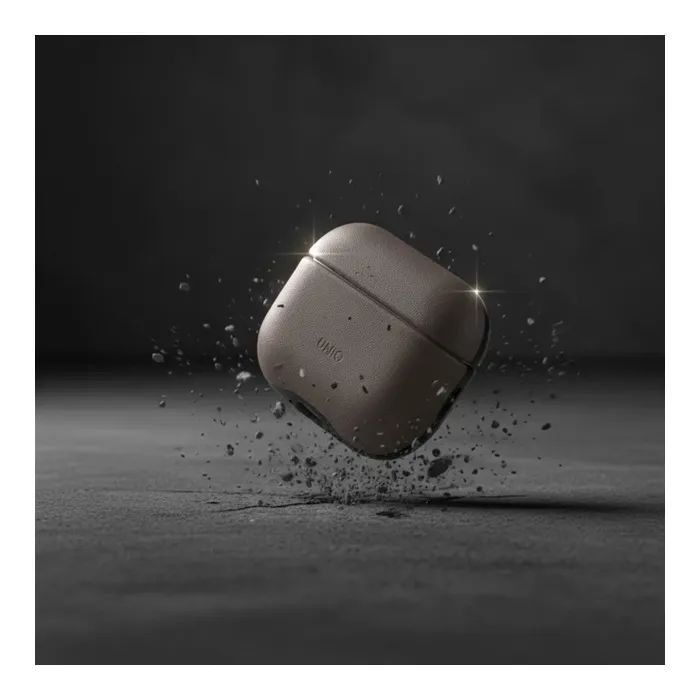 Чехол для наушников Uniq Lyden DS AirPods 4 Dallas Black (8886463691328) изображение 9