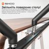 Компьютерный стол Sihoo с электрорегулировкой высоты D07 1.6m Walnut/Black (D07B-101/D07J-101-AB) изображение 9