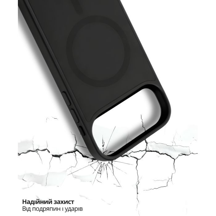 Чехол для мобильного телефона BeCover FIBRA ArcLine MagSafe Apple iPhone 17 Air Gray (715377) изображение 6