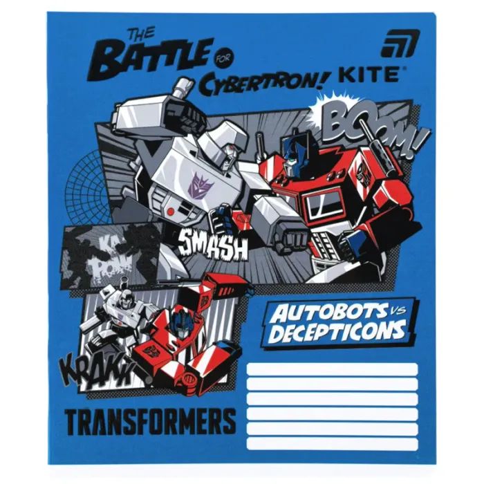Тетрадь Kite Transformers, 12 листов, клетка (TF26-232) изображение 11