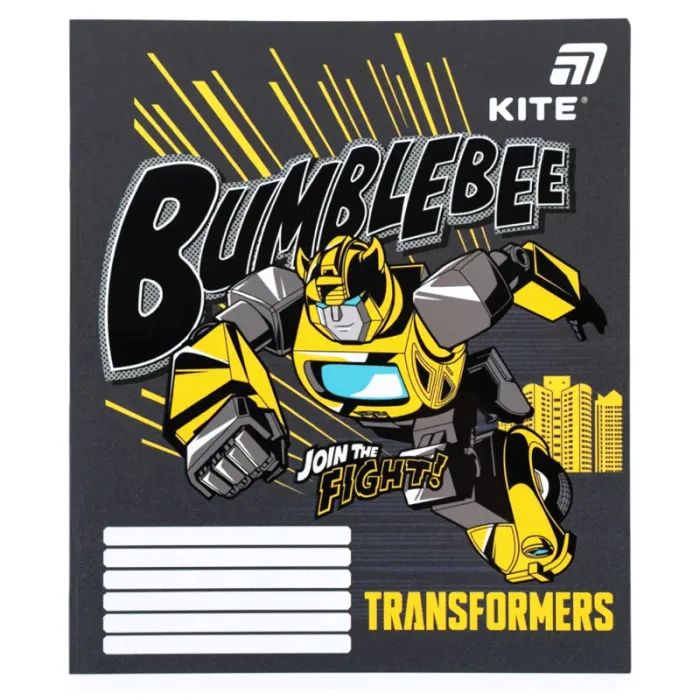 Тетрадь Kite Transformers, 12 листов, клетка (TF26-232) изображение 7