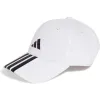 Кепка Adidas 3-Stripes New Logo Baseball JE5652 білий OSFW 54-56 см (4067902592770)