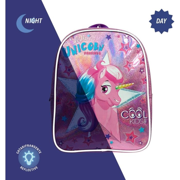 Рюкзак детский Perletti Unicorn Mini, к-р рожевий (P14114) изображение 3