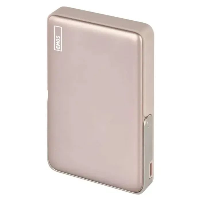 Батарея универсальная EMOS 10000mAh, MagSafe, 20W, pink (B0552RG) изображение 2
