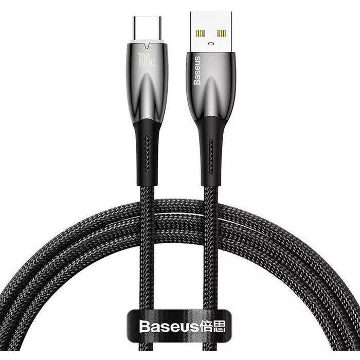 Дата кабель USB 2.0 AM to USB-C 1.0m 100W black Baseus (1011140)