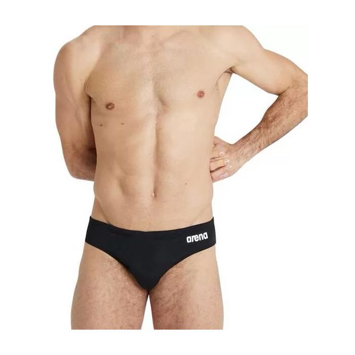 Плавки Arena Team Swim Briefs Solid 004773-550 чорний 75 (3468336637111) изображение 3