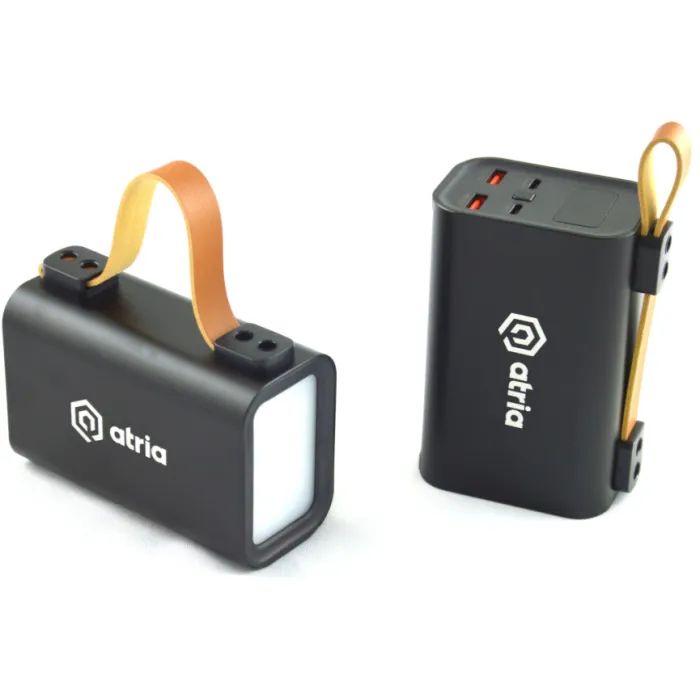 Батарея універсальна Atria 30000mAh, 130W, USB-C laptop/phone (WPD-130) зображення 4