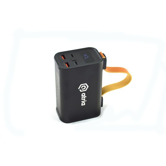 Батарея универсальная Atria 30000mAh, 130W, USB-C laptop/phone (WPD-130) изображение 7