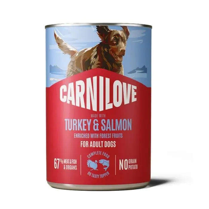 Консерви для собак Carnilove Salmon & Turkey 400 г (8595602582839)