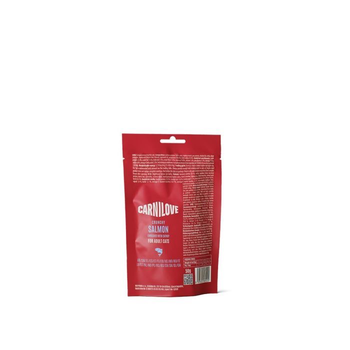 Лакомство для котов Carnilove Crunchy Snack Salmon with Catnip 50 г (8595602582525) изображение 2