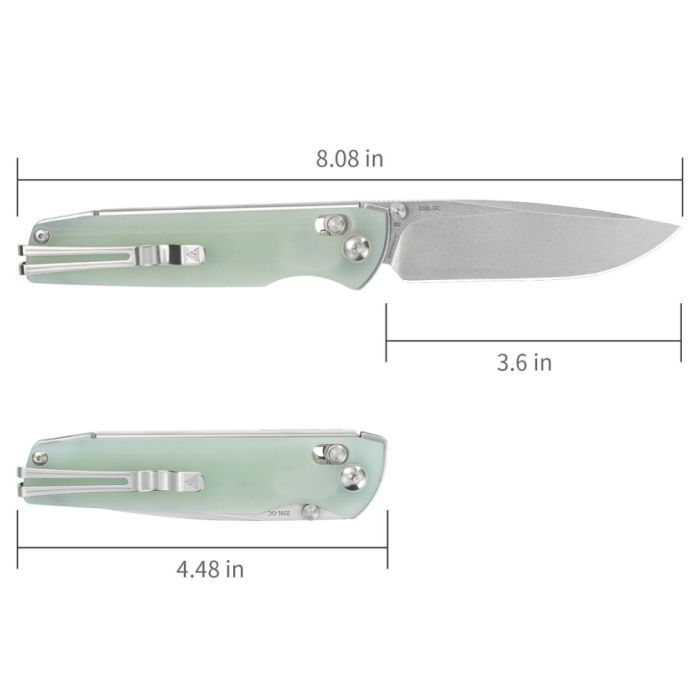 Нож SRM Terrier D2, Natural G10, Stonewash (258L-GC) изображение 4