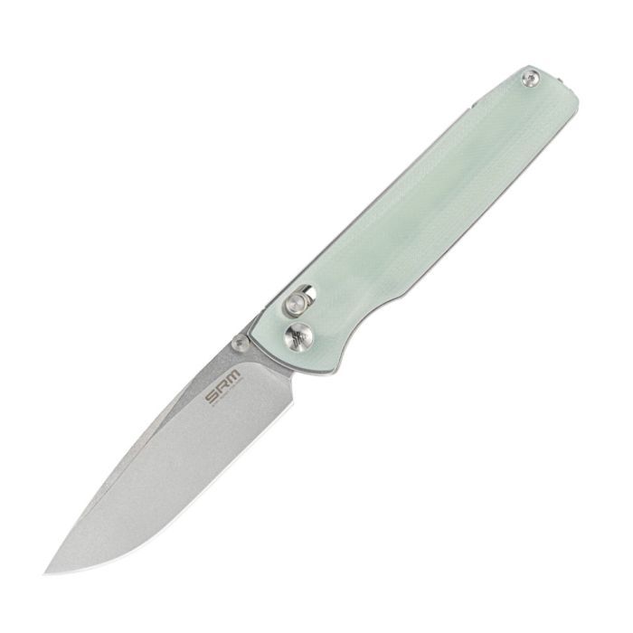Нож SRM Terrier D2, Natural G10, Stonewash (258L-GC) изображение 5