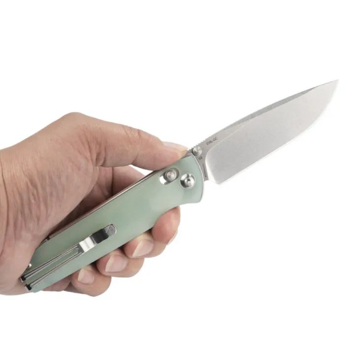 Ніж SRM Terrier 140Cr, Brown Micarta, Black Stonewash (258L-MN2) зображення 8