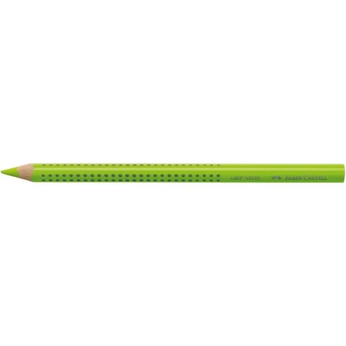Маркер Faber-Castell карандаш текстоотделитель Jumbo Grip Neon, цвет зеленый (21784) изображение 2