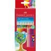 Карандаши цветные Faber-Castell Grip акварельні, тригранні, 24 кольори(112424) (15116)