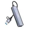 Концентратор LDNIO USB-A + USB-C 4-in-1 4xUSB 3.0 (DS-114UC)