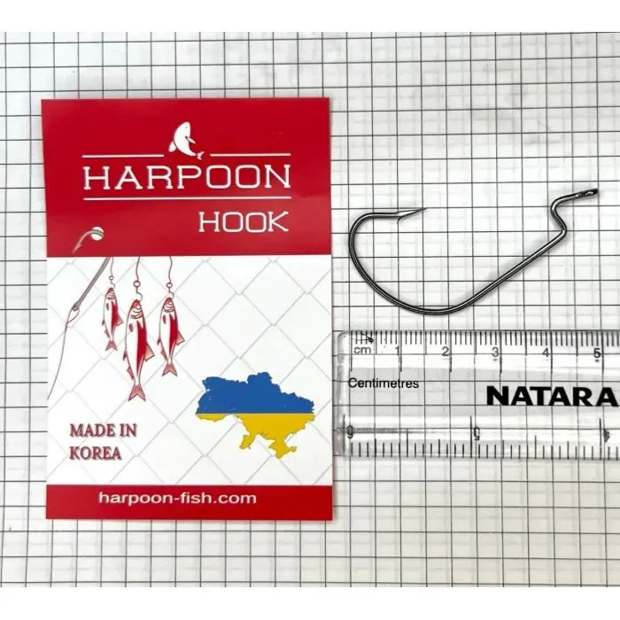 Крючок Harpoon OFFSET No.5/0 3шт (7407000008266)