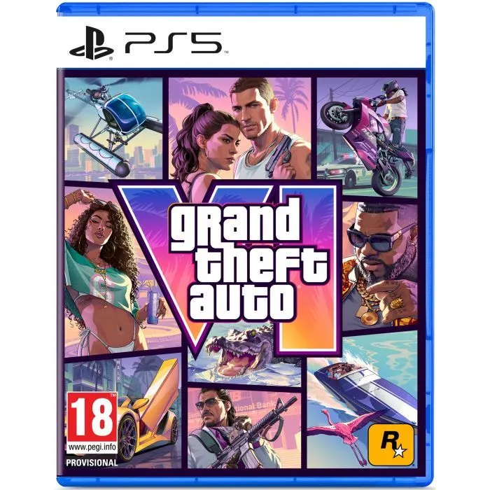 Игра Sony Grand Theft Auto VI, код активації (5026555439800)