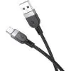 Дата кабель USB 2.0 AM to USB-C 1.0m silicone X109 Energy black HOCO (6942007636247)