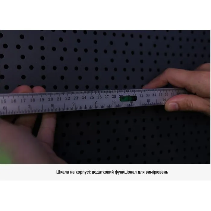 Рівень Alloid 80см, 3 капсули, 2 ручки (LD-02080) зображення 3