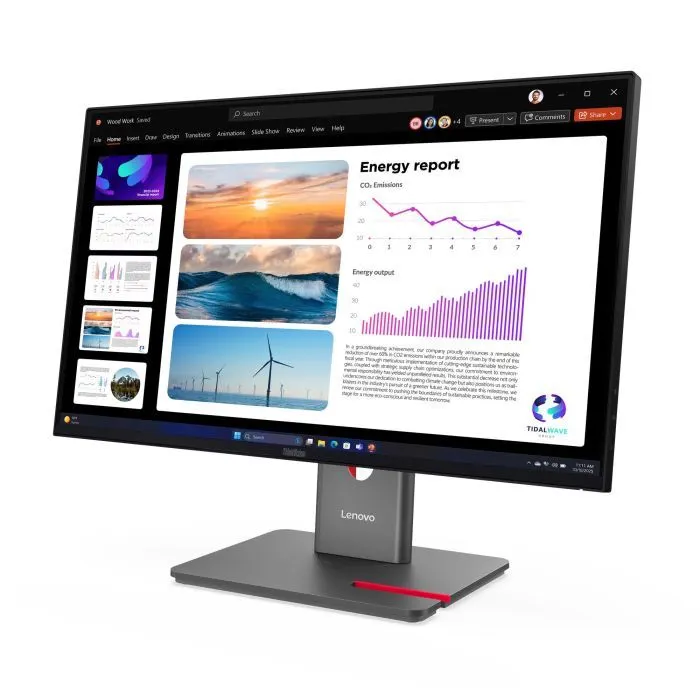 Монитор Lenovo P24Q-40 (64B2GAT1UA) изображение 3