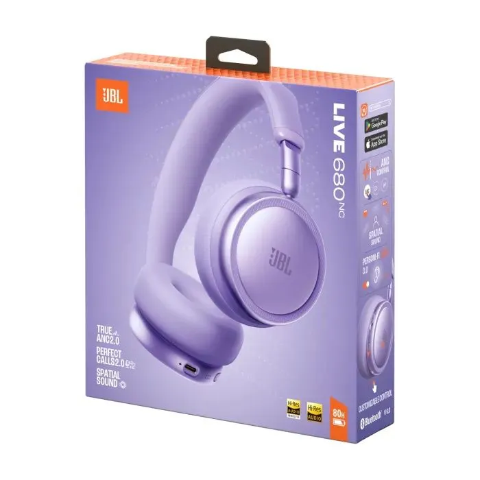 Навушники JBL Live 680NC Purple (JBLLIVE680NCPUR) зображення 8