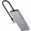 Концентратор Gembird USB-C 4-in-1 2xUSB 3.2 + 2xUSB-C 3.2 silver (UHB-CM-U310-A2C2-01) зображення 2