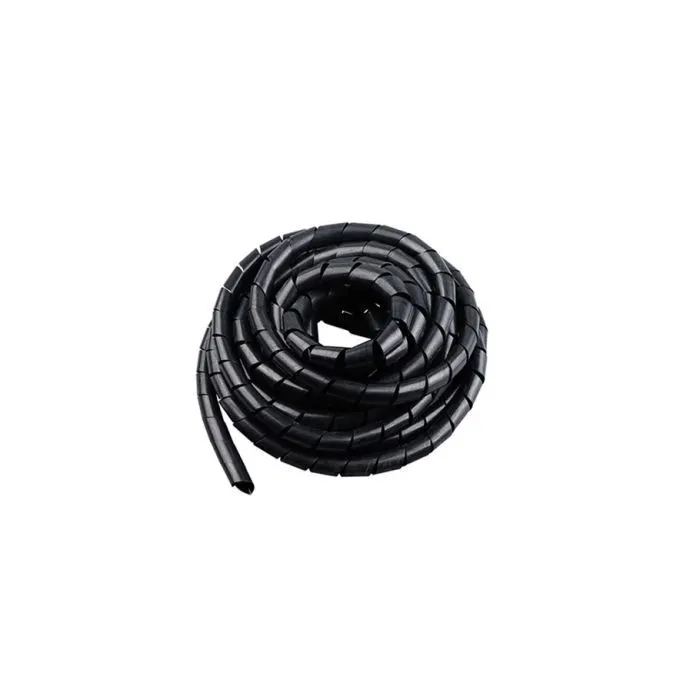 Органайзер для проводов спиральный, диаметр 6mm, длина 15m, black Voltronic (YT-6-15B)