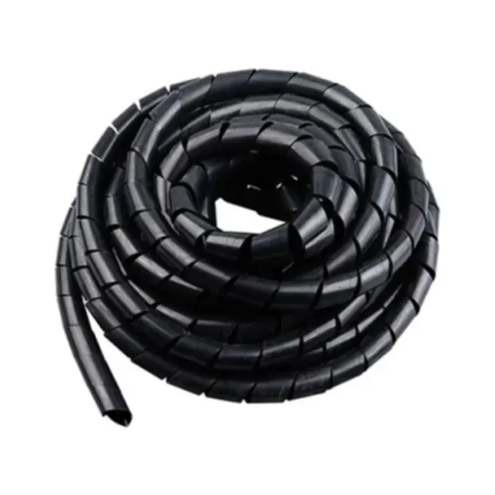 Органайзер для проводов спиральный, диаметр 6mm, длина 15m, black Voltronic (YT-6-15B)