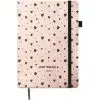 Книга записна Buromax RELAX, А5, 96 аркушів, клітинка, рожеве золото (BM.295101-10)