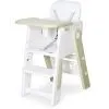 Стілець для годування Mealux Feedo White/Green (KD-F033 White/Green)