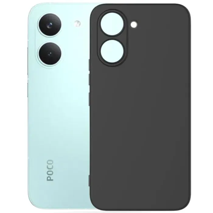 Чохол до мобільного телефона BeCover Silicone Poco X8 Pro Black (716018)