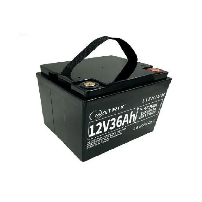Батарея LiFePo4 Matrix 12.8V-36Ah 486.4Wh (MLR 1236)