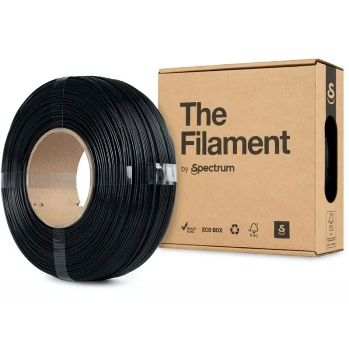 Пластик для 3D-принтера The Filament PETG 1.75mm 1kg ReFill, Black, Midnight (TF-24056) зображення 3