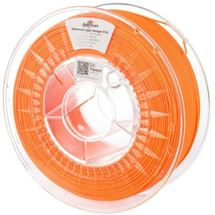 Пластик для 3D-принтера Spectrum LW-PLA UltraFoam 1.75mm 0.75kg Orange, Lion (81003)