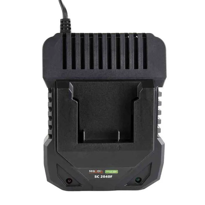 Зарядний пристрій для акумуляторів інструменту SEQUOIA Connecta Series, 20V, 4.0A (SC2040F) зображення 2