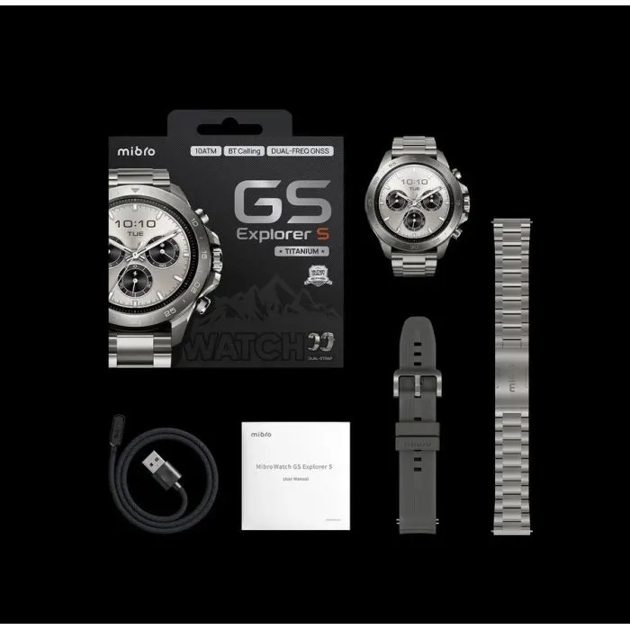 Смарт-годинник Mibro GS Explorer S 48mm Titan XPAW023FT (XPAW023FT) зображення 2