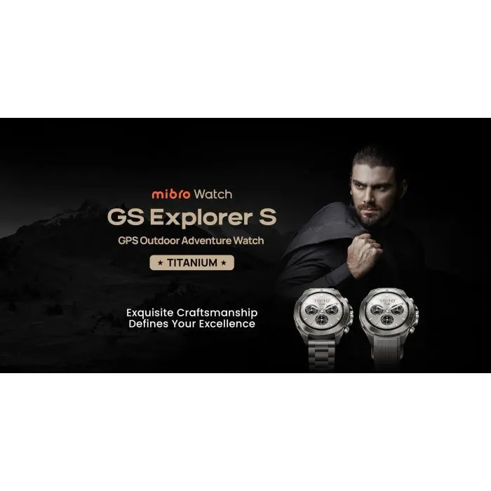 Смарт-годинник Mibro GS Explorer S 48mm Titan XPAW023FT (XPAW023FT) зображення 4