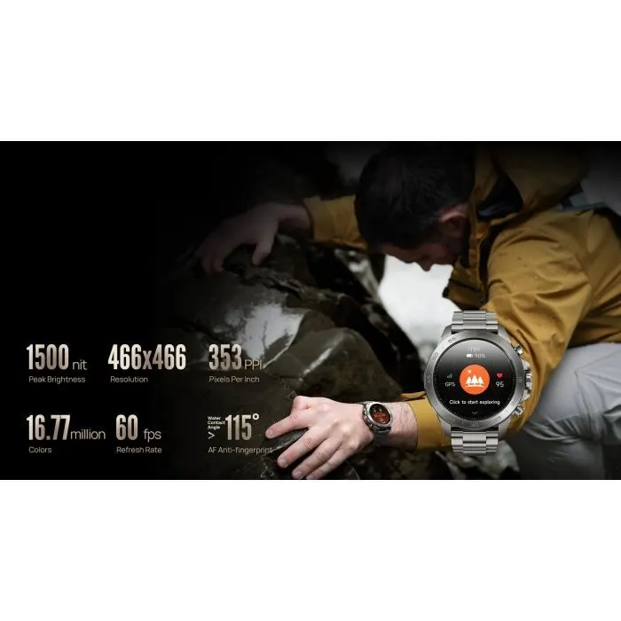 Смарт-годинник Mibro GS Explorer S 48mm Titan XPAW023FT (XPAW023FT) зображення 9