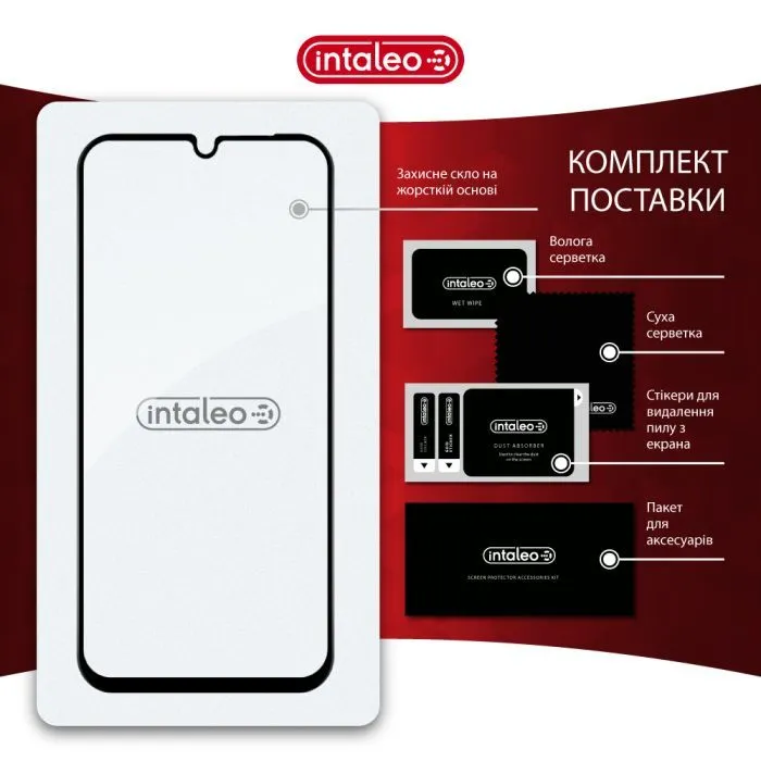 Скло захисне Intaleo Full Glue ESD Xiaomi Redmi 15C 4G Black (1283126625824) зображення 8