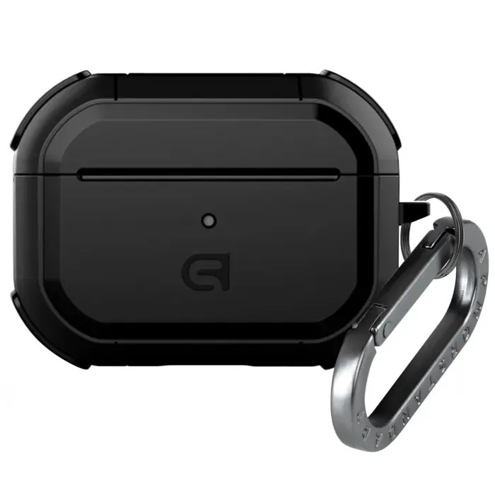 Чехол для наушников Armorstandart Panzer For Apple Airpods Pro 2 Black (ARM82750)