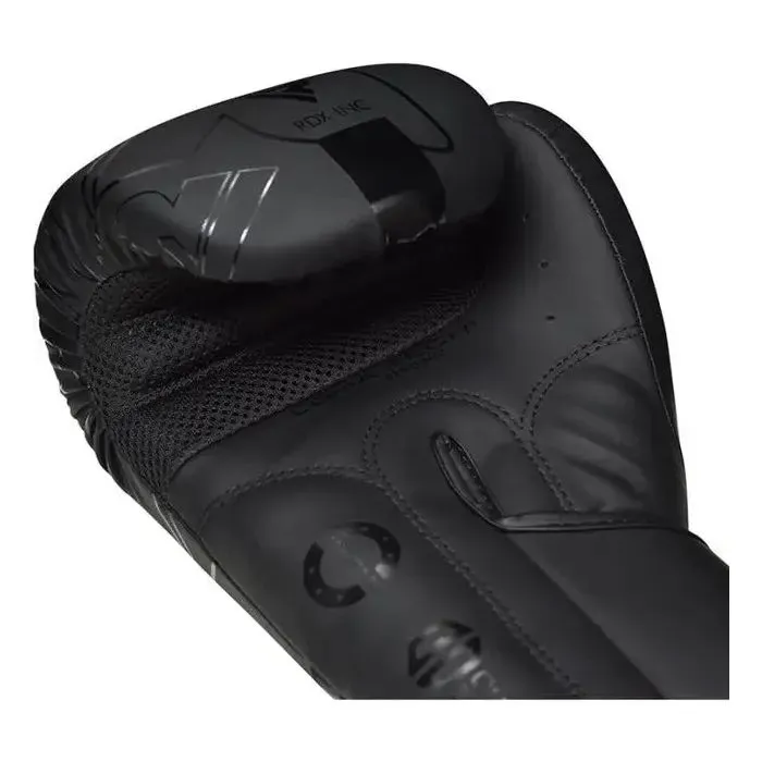 Боксерські рукавички RDX F6 Kara Matte Black 8 унцій (BGR-F6MB-8OZ) зображення 8