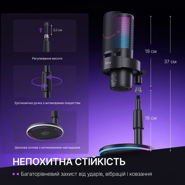 Мікрофон Fifine A9SW зображення 14