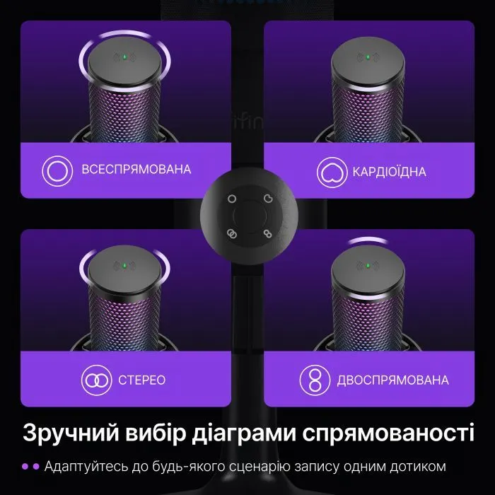 Мікрофон Fifine A9S зображення 8