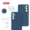 Чохол до мобільного телефона Intaleo Silicone Samsung Galaxy A16 Light Blue (1283126599996) зображення 5