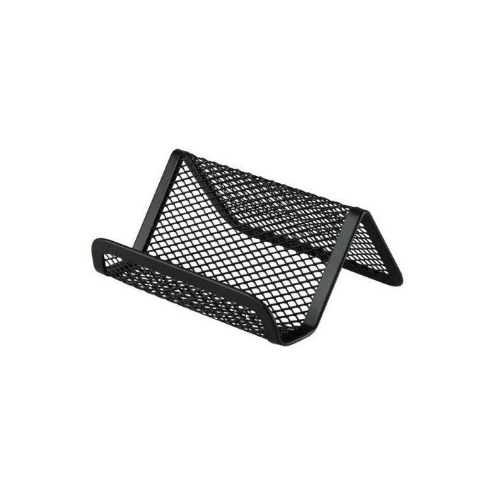 Подставка для визиток Buromax 95x80x45mm, metal, black (BM.6225-01)