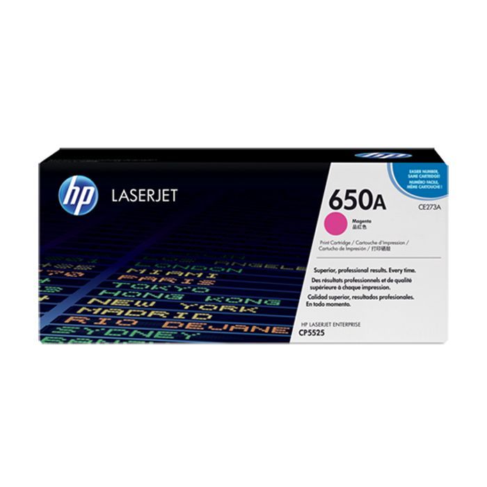 Картридж HP CLJ  650A magenta /CP5525 (CE273A)